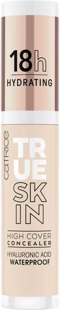 Catrice True Skin High Cover Concealer, nr 002, naken, anti-pick, fuktgivande, naturlig, för torr hud, vegansk, oljefri, vattentät, utan alkohol, 1-pack (4,5 ml)