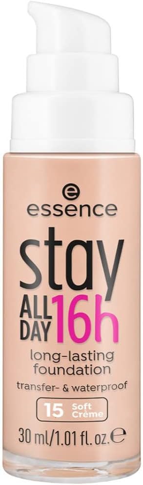 Essence Cosmetics Stay ALL DAY Foundation, 08 Soft Vanilla, 30 ml