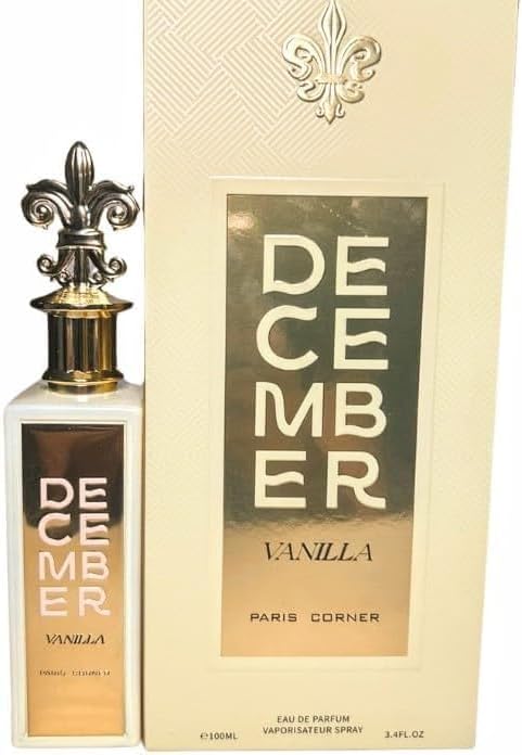 FÅTAL KVAR!December Vanilla - parfym 85 ml - Paris Corner - unisex med vanilj Gourmande - lyxig doft inspirerad av Dubai.