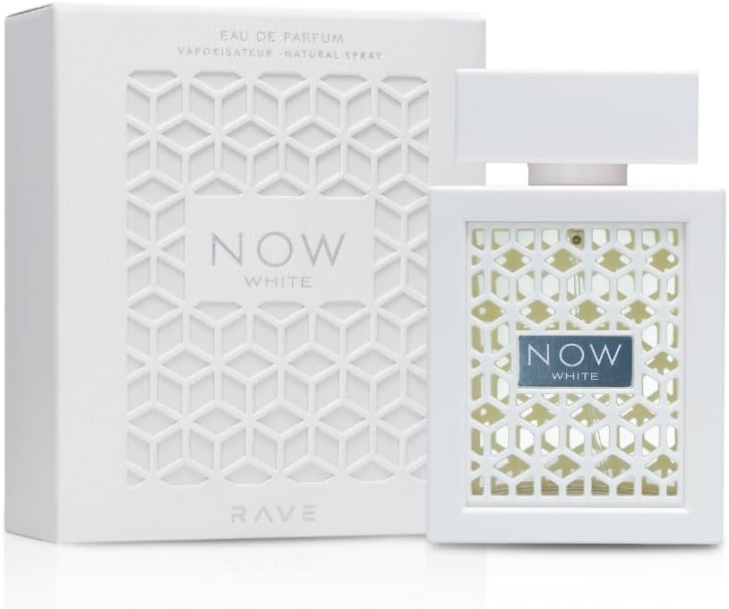 Rave Now White Eau de Parfum Spray for Unisex 3,4 unce