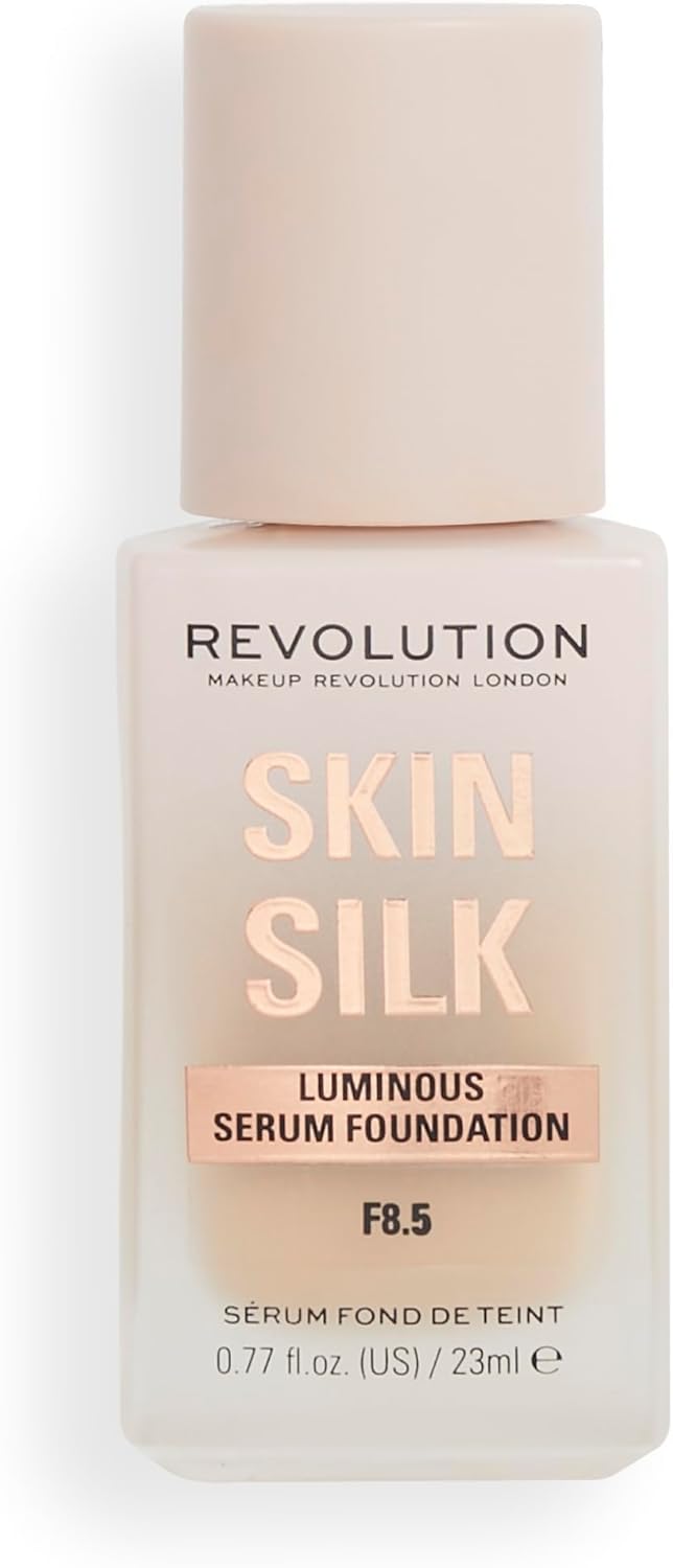 Makeup Revolution, Skin Silk Serum Foundation, lätt till medium täckning 23 ml