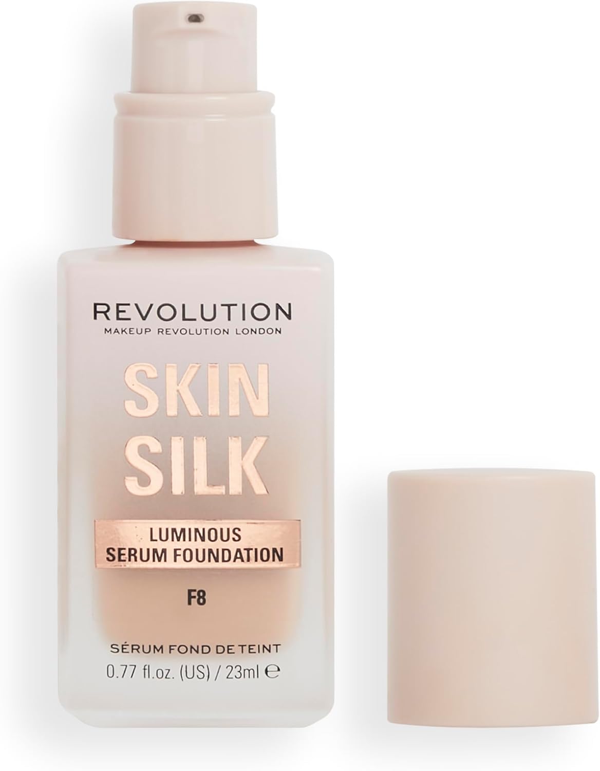 Makeup Revolution, Skin Silk Serum Foundation, lätt till medium täckning 23 ml
