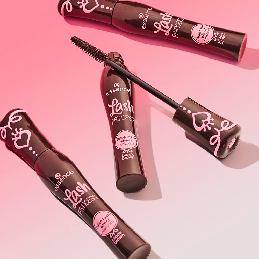 Essence Lash Princess False Lash Effect Mascara Black Brown, Volumizing, False Lash Effect, Defining, Lengthening, 12Ml