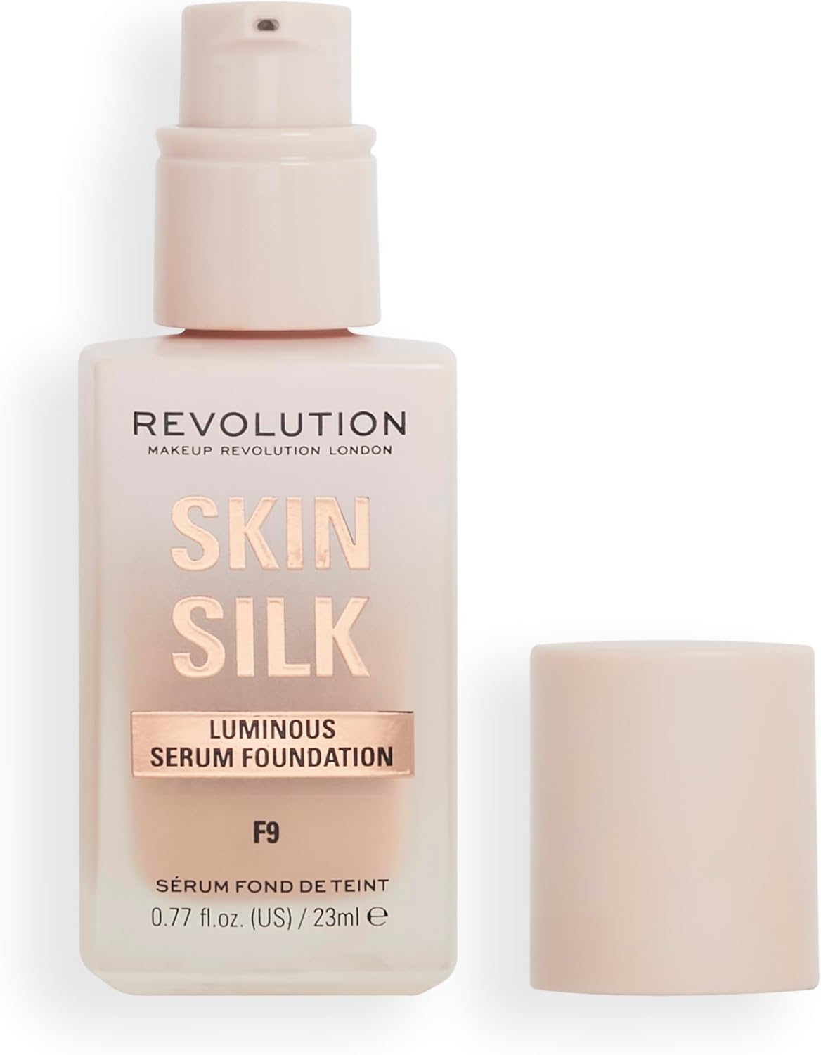 Makeup Revolution, Skin Silk Serum Foundation, lätt till medium täckning 23 ml