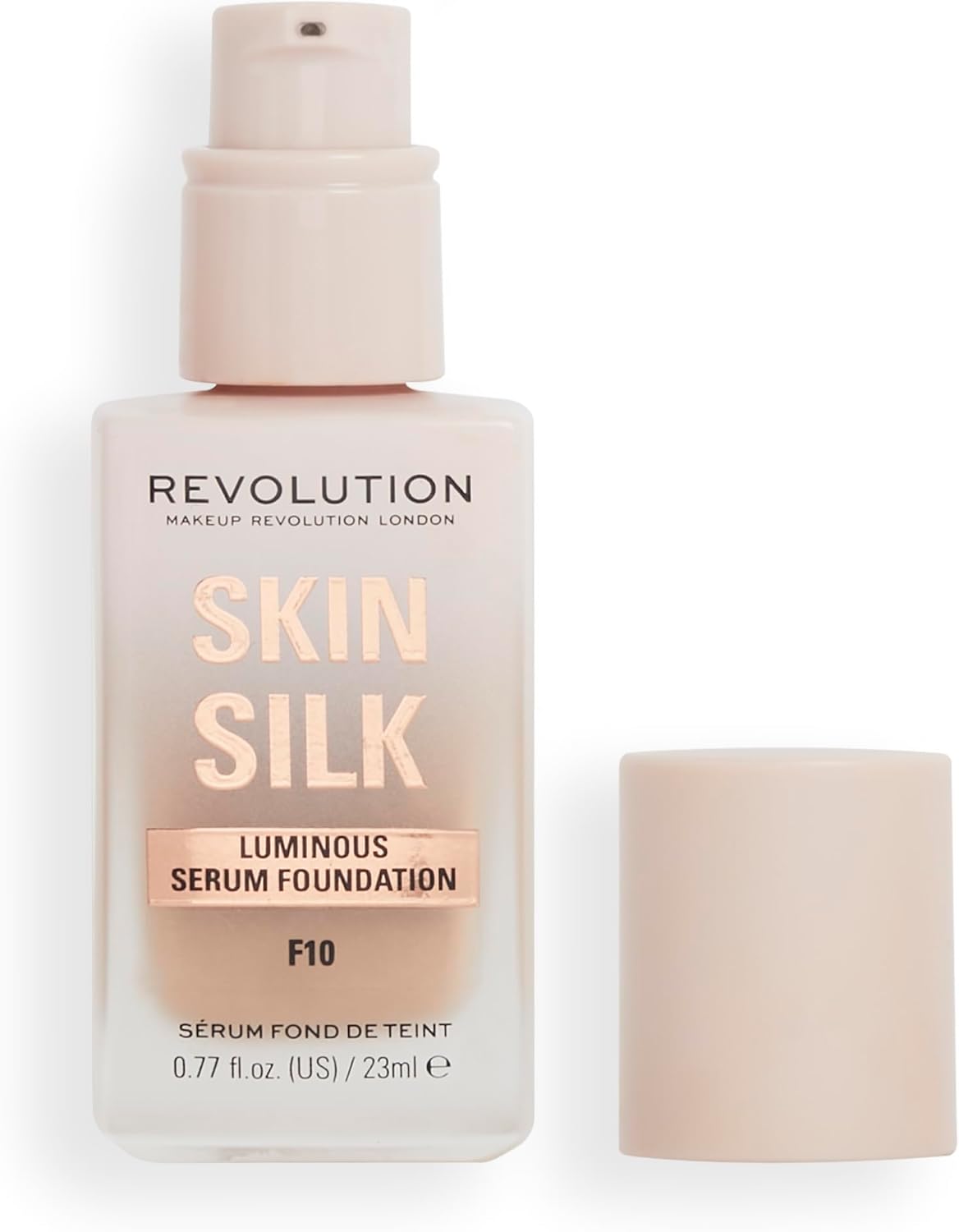 Makeup Revolution, Skin Silk Serum Foundation, lätt till medium täckning 23 ml