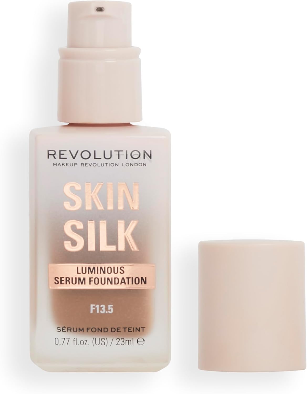Makeup Revolution, Skin Silk Serum Foundation, lätt till medium täckning 23 ml