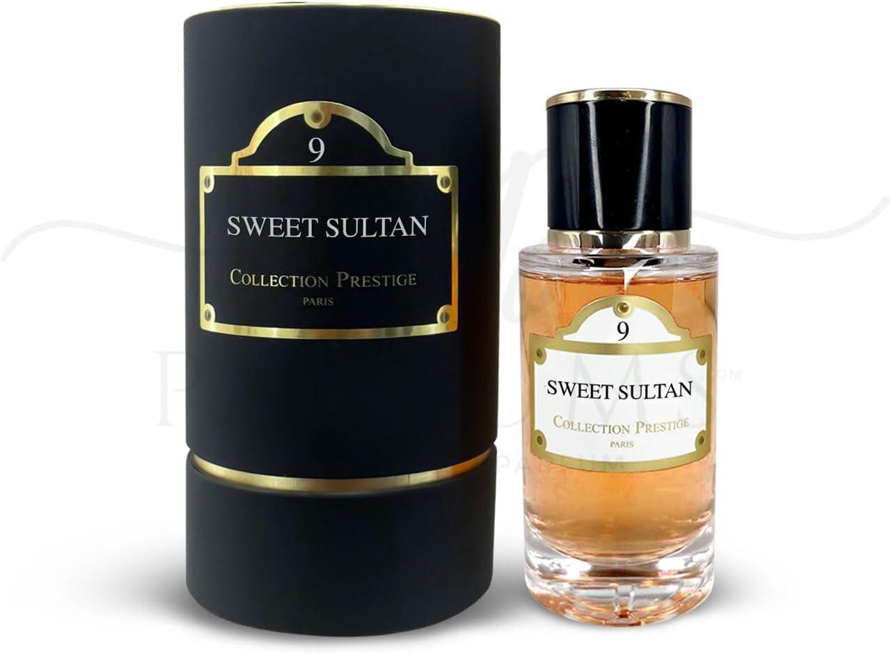 Privée CP Prestige Collection - Sweet Sultan Number 9 - Eau de Parfum Unisex - 50 ml - söt och bärnstensfärgad doft - noter om Rose, Pralin och Amber Xtreme
