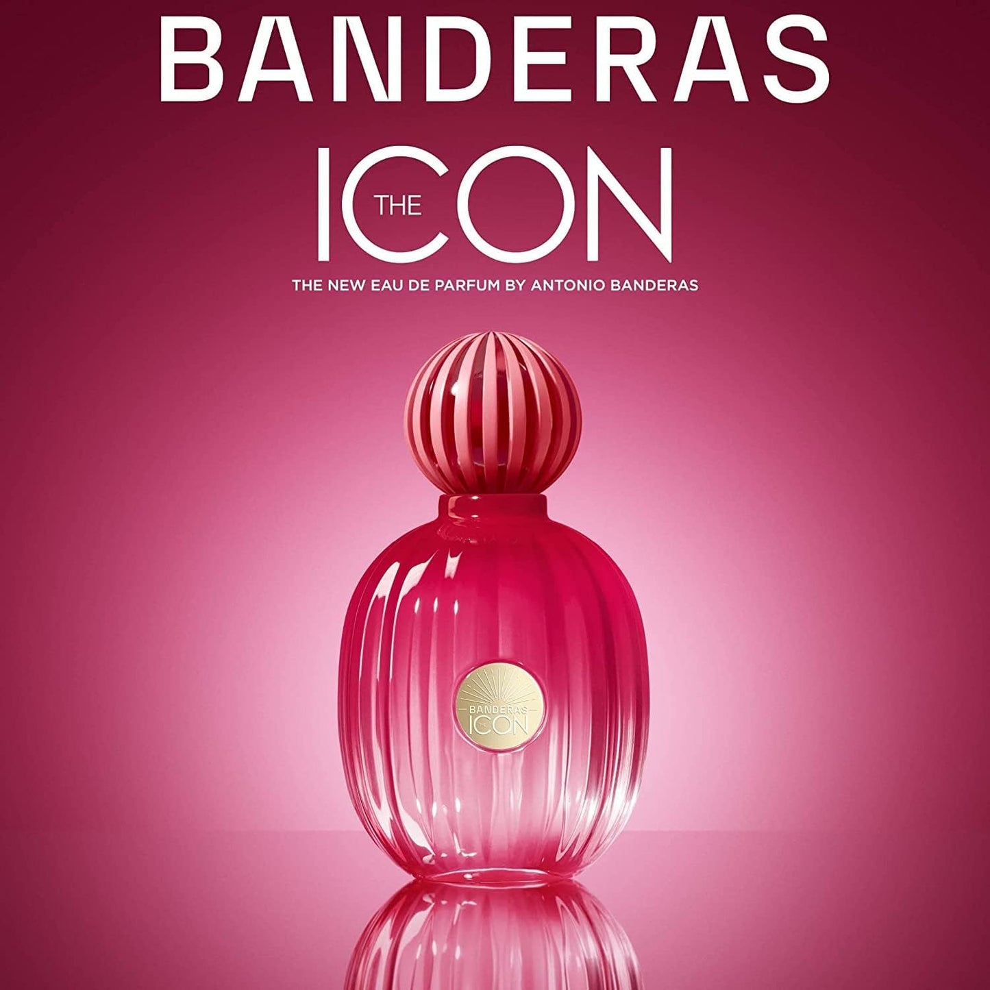 Banderas The Icon Woman Eau de Parfum för kvinnor – långvarig – elegant, raffinerad och sensuell doft – vanilj, blommiga och fruktiga toner – perfekt för speciella tillfällen – 50 ml