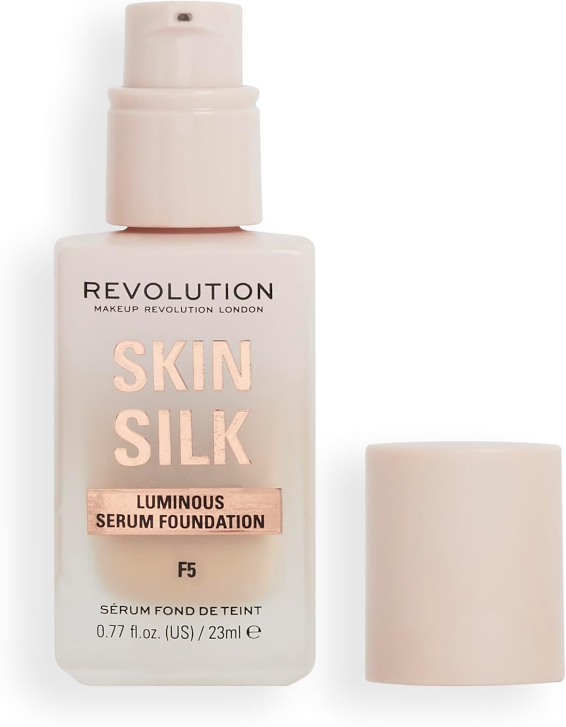 Makeup Revolution, Skin Silk Serum Foundation, lätt till medium täckning 23 ml