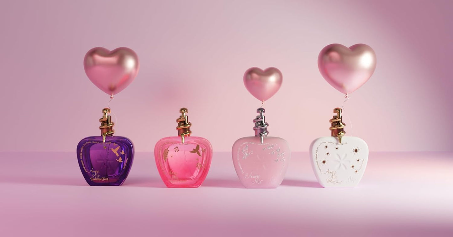 JEANNE ARTHES - Damparfym Amore mio Forbidden Fruit - Eau de Parfum - sprayflaska 100 ml - tillverkad i Frankrike med fet