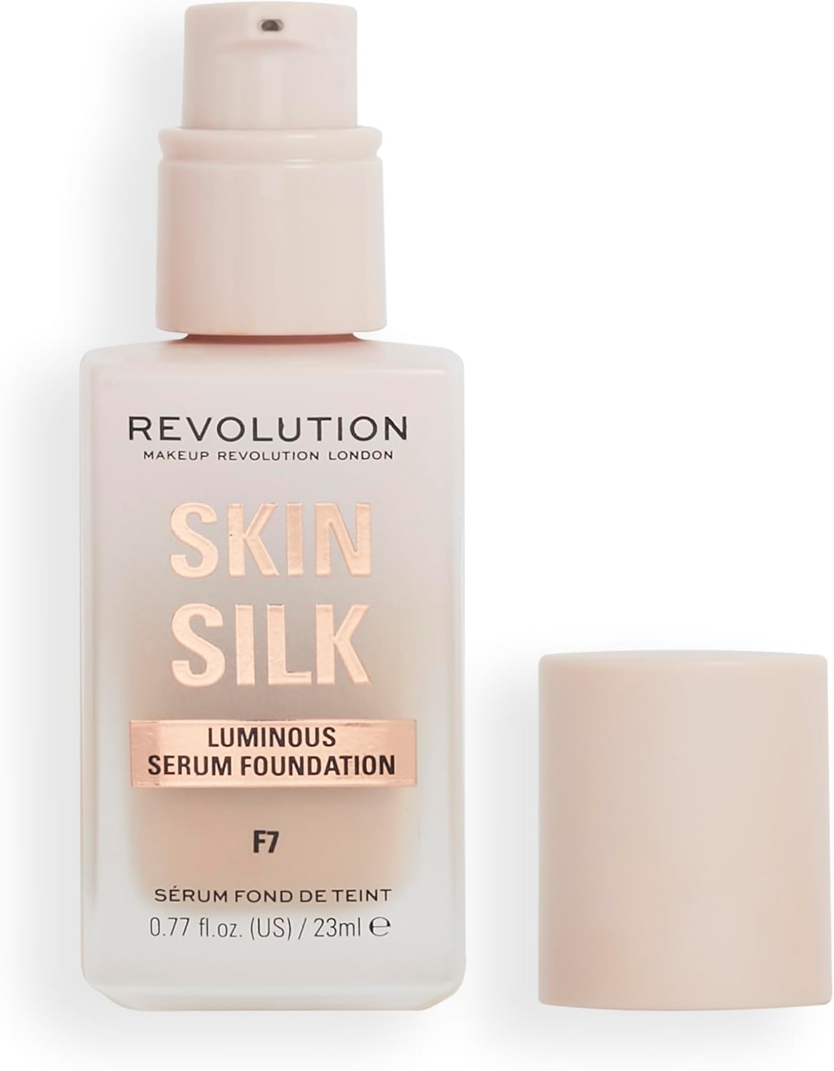 Makeup Revolution, Skin Silk Serum Foundation, lätt till medium täckning 23 ml