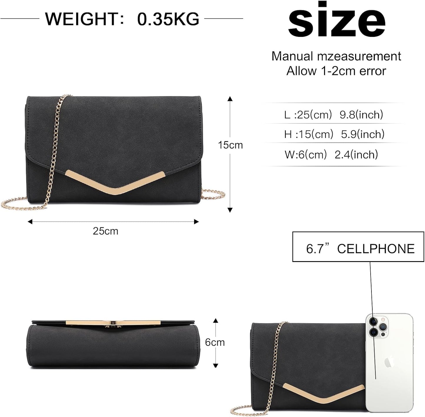 Clutch väska