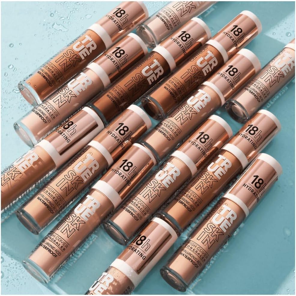 Catrice True Skin High Cover Concealer, nr 002, naken, anti-pick, fuktgivande, naturlig, för torr hud, vegansk, oljefri, vattentät, utan alkohol, 1-pack (4,5 ml)
