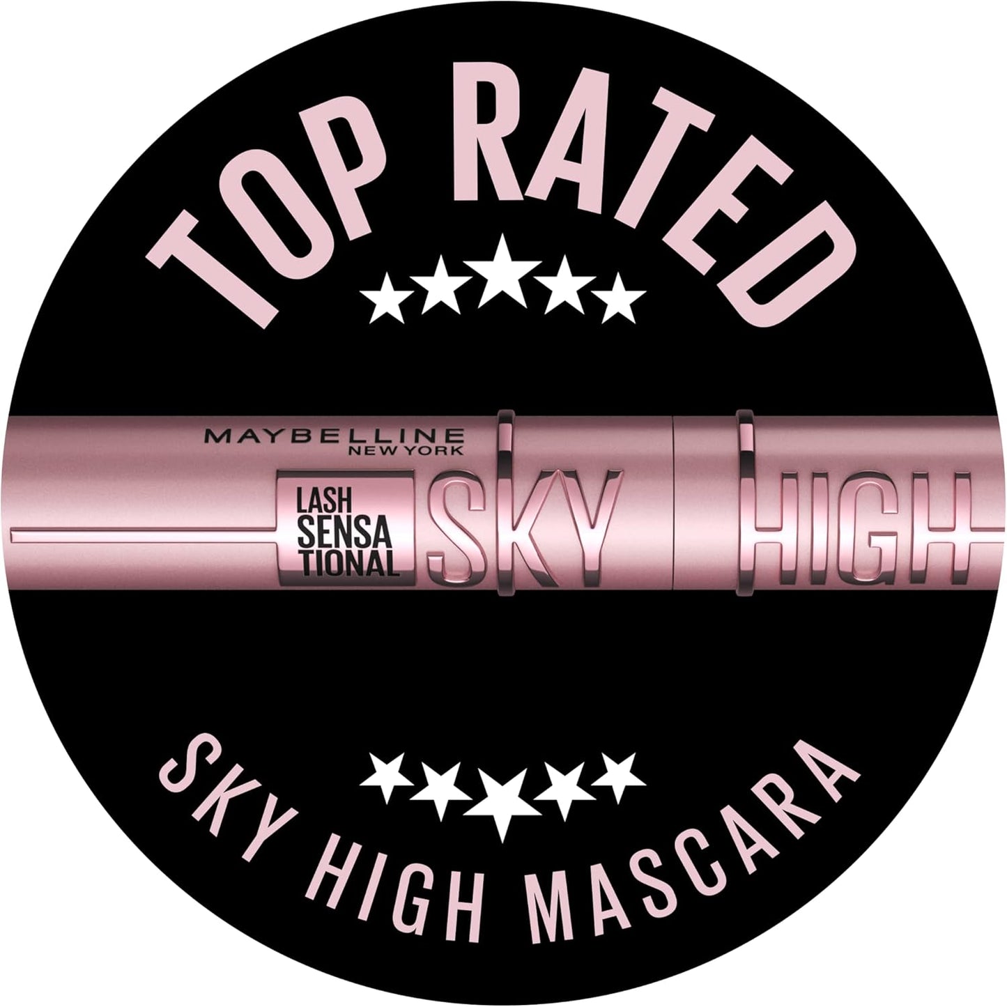 Maybelline New York, mascara, ger varje frans volym och längd, Lash Sensational Sky High, nyans: svart, 7,2 ml