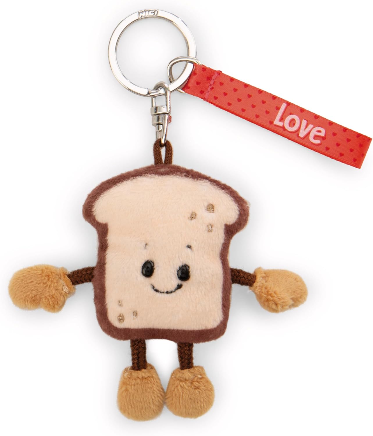 Keychain, Toast "Love", 7 cm
