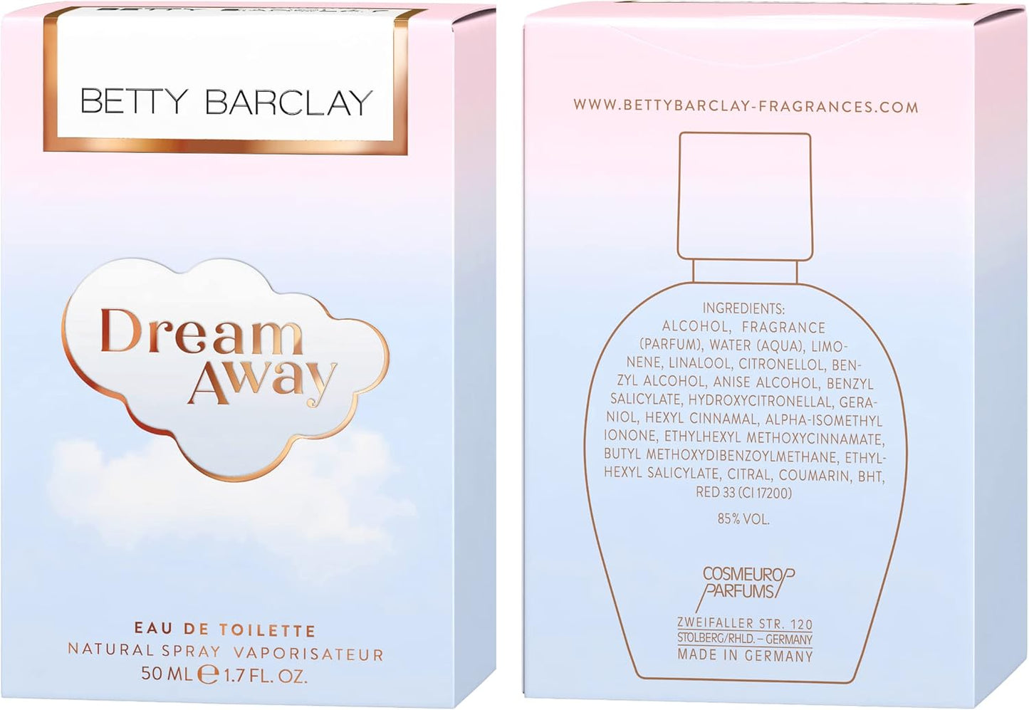 NYHET! Dream Away | Eau de Toilette Floral - Fruity - Powdery - Dreamy 50ml