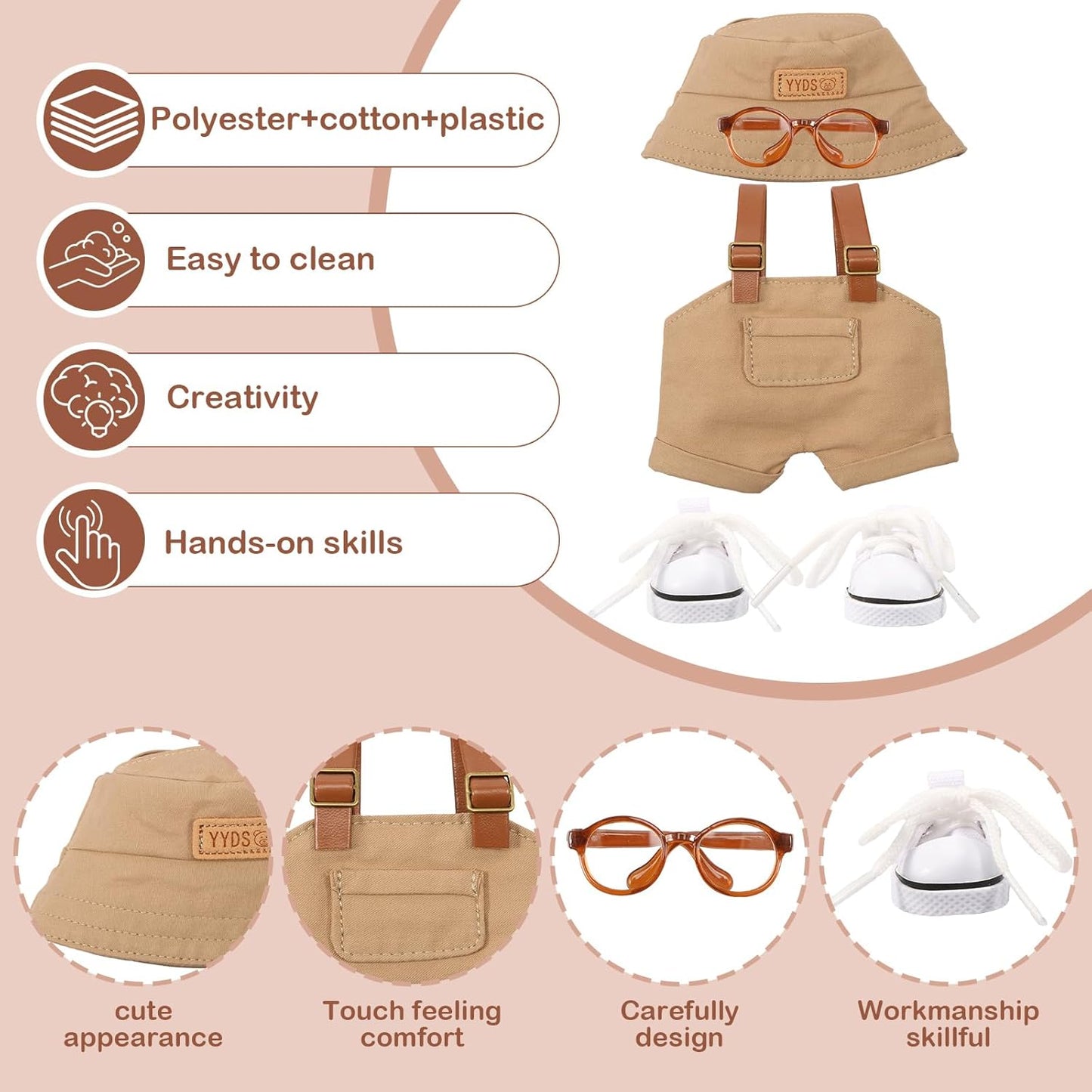 Doll clothes for 15/17cm Large Dolls, Blind Boxes,
