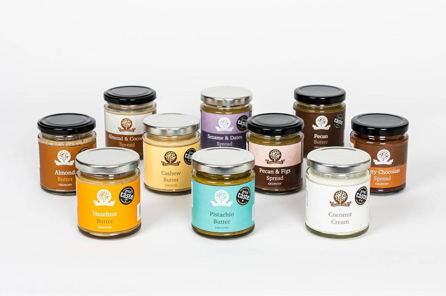 Nutural World - Krämig Pistaschsmör - Great Taste Award vinnare