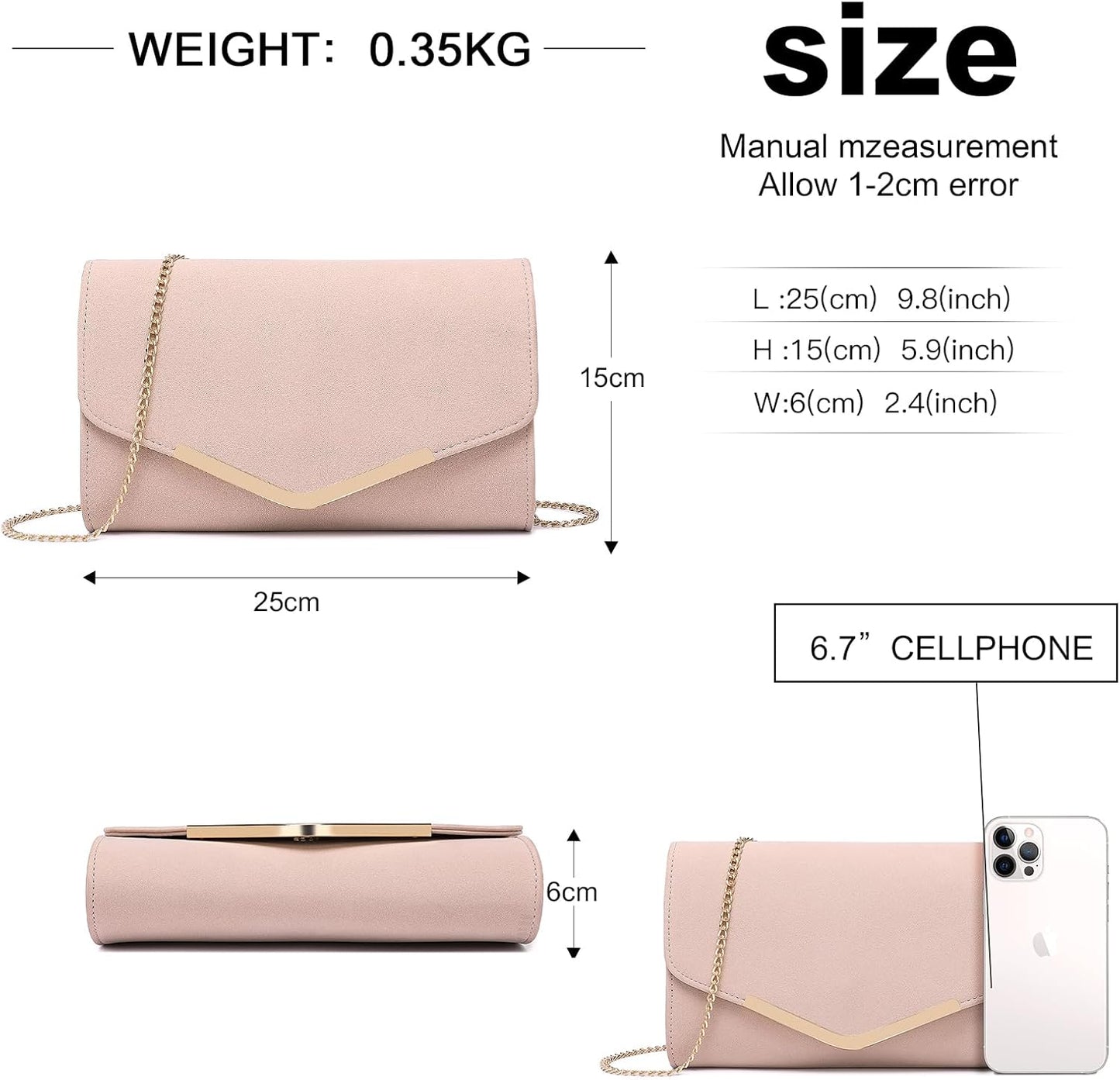 Clutch väska