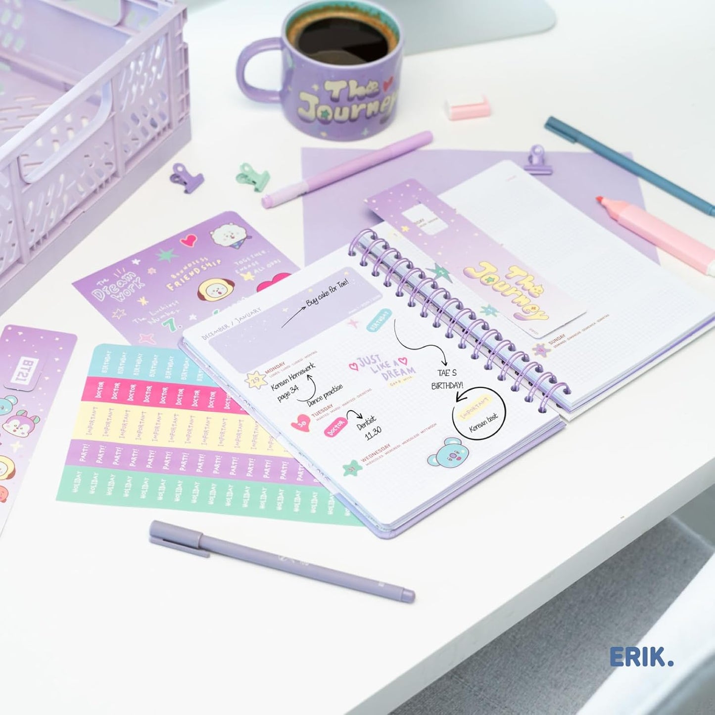 A5 Academic Diary 2025-2026