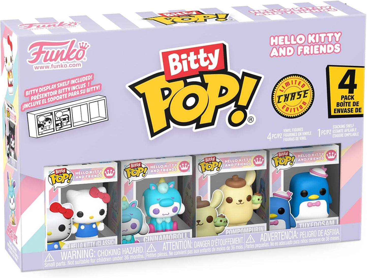 Pop! Sanrio överrasknin minifigur - 0,9 tum (2,2 cm) samlarobjekt