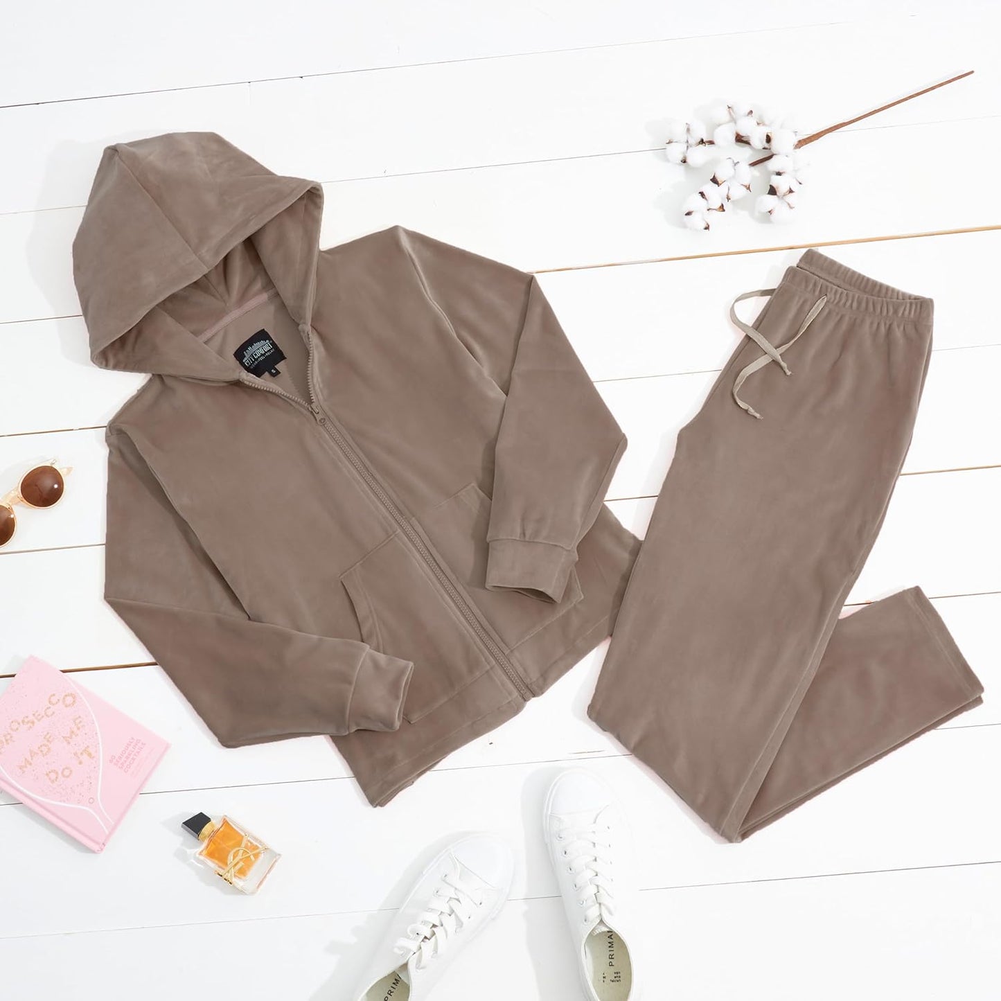 Mjukiskläder 2-delat set S-XXL välj färg