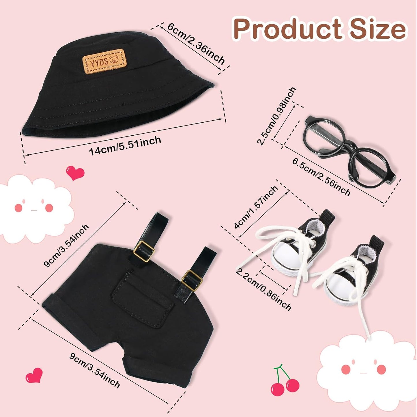 Doll clothes for 15/17cm Large Dolls, Blind Boxes,
