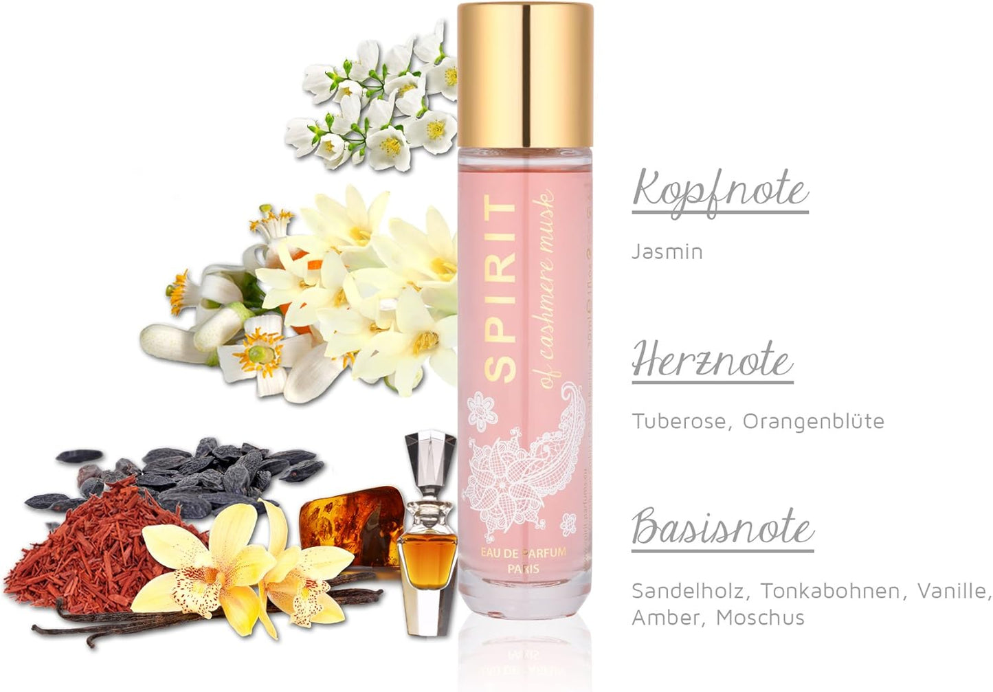 Spirit Cashmere Musk Eau de Parfum, 30 ml