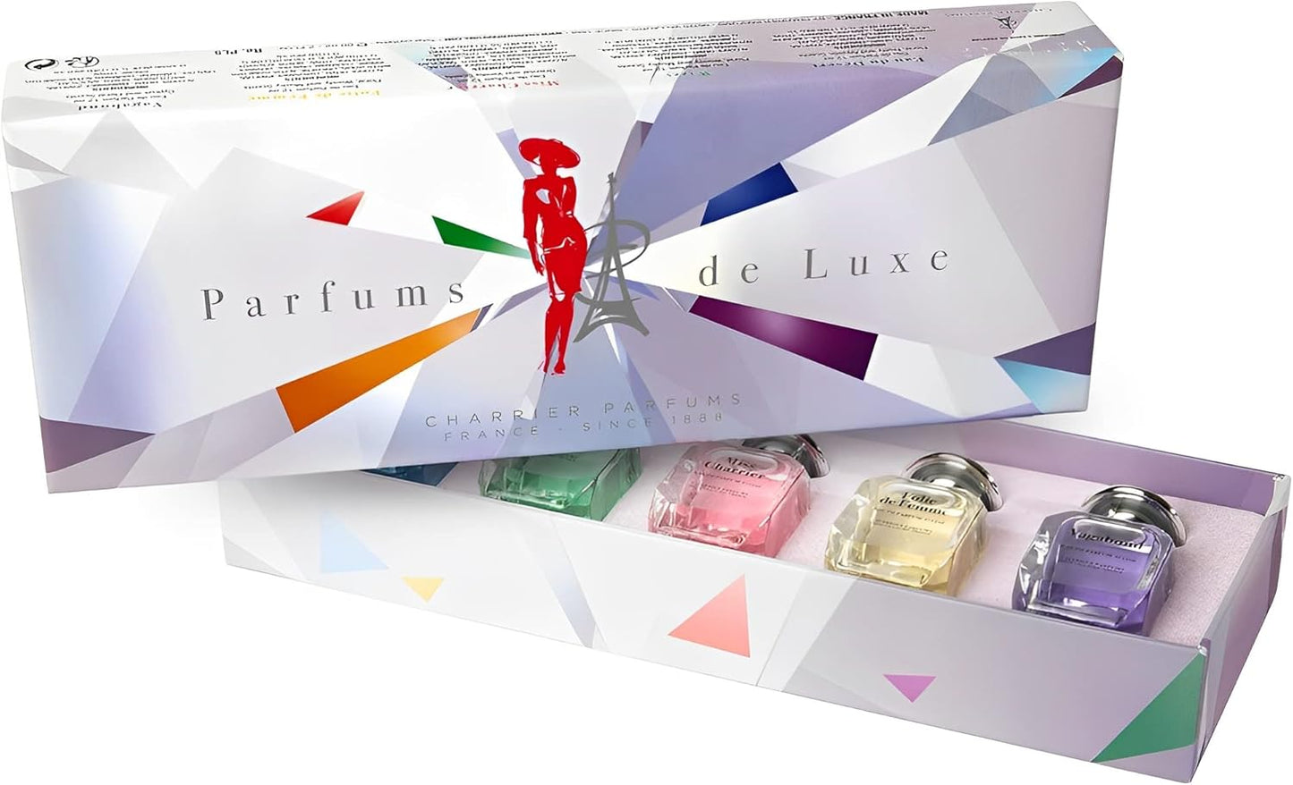 Charrier Parfums Parfums de Luxe Presentuppsättning, 12 ml x 5 stycken