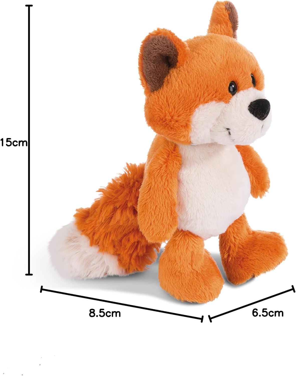 Räv mjukisdjur 15cm