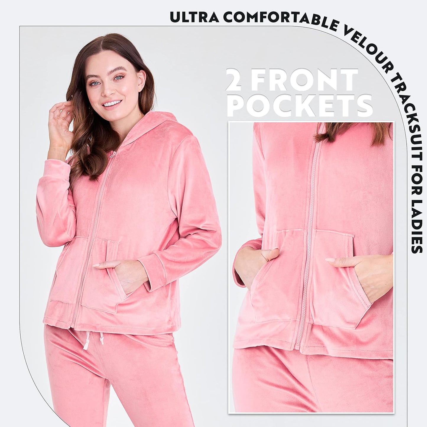 Mjukiskläder 2-delat set S-XXL välj färg