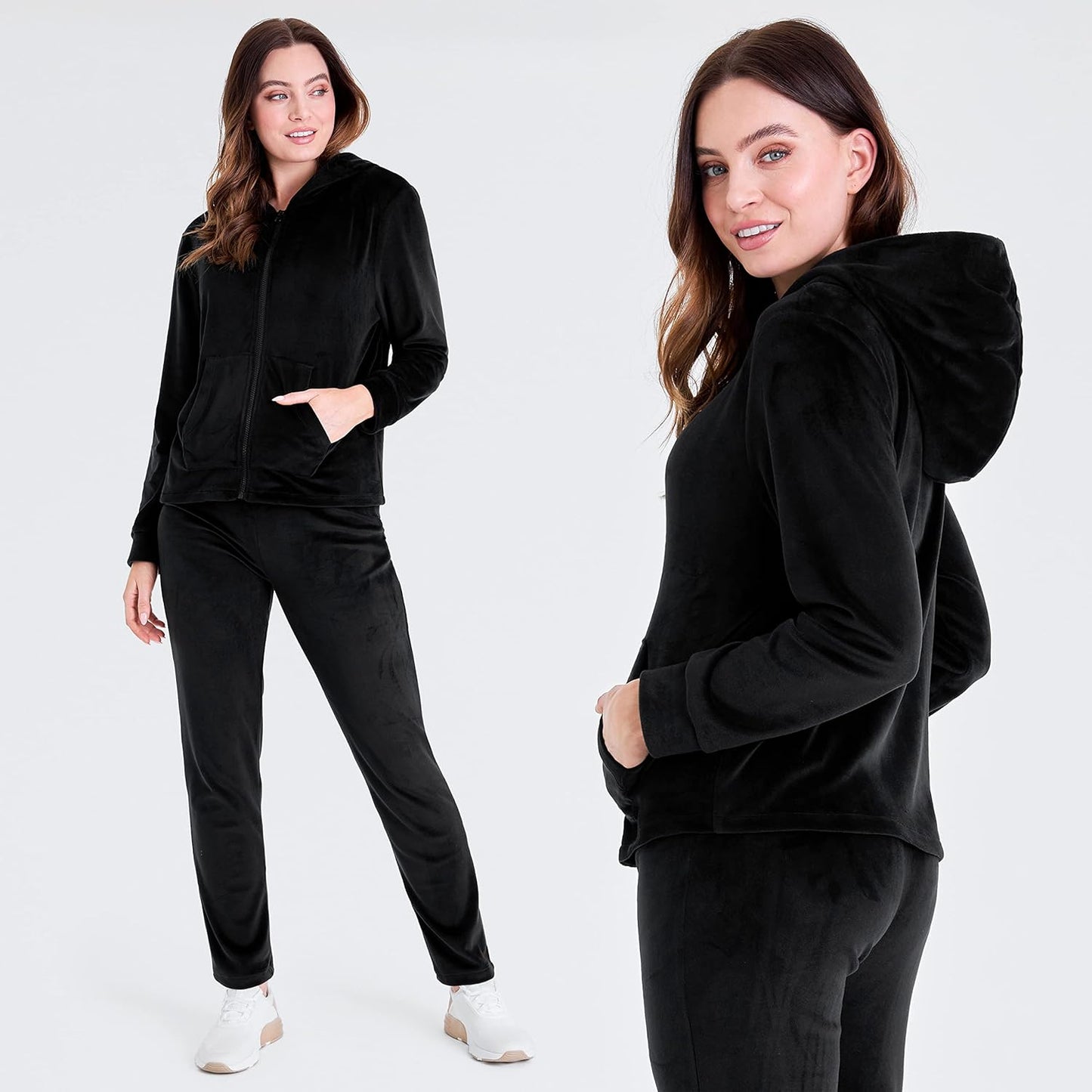 Mjukiskläder 2-delat set S-XXL välj färg