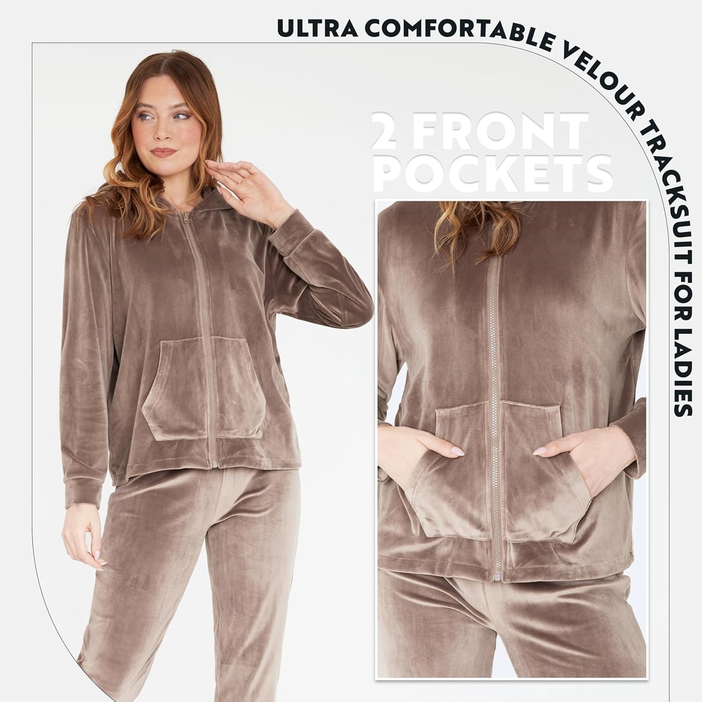 Mjukiskläder 2-delat set S-XXL välj färg