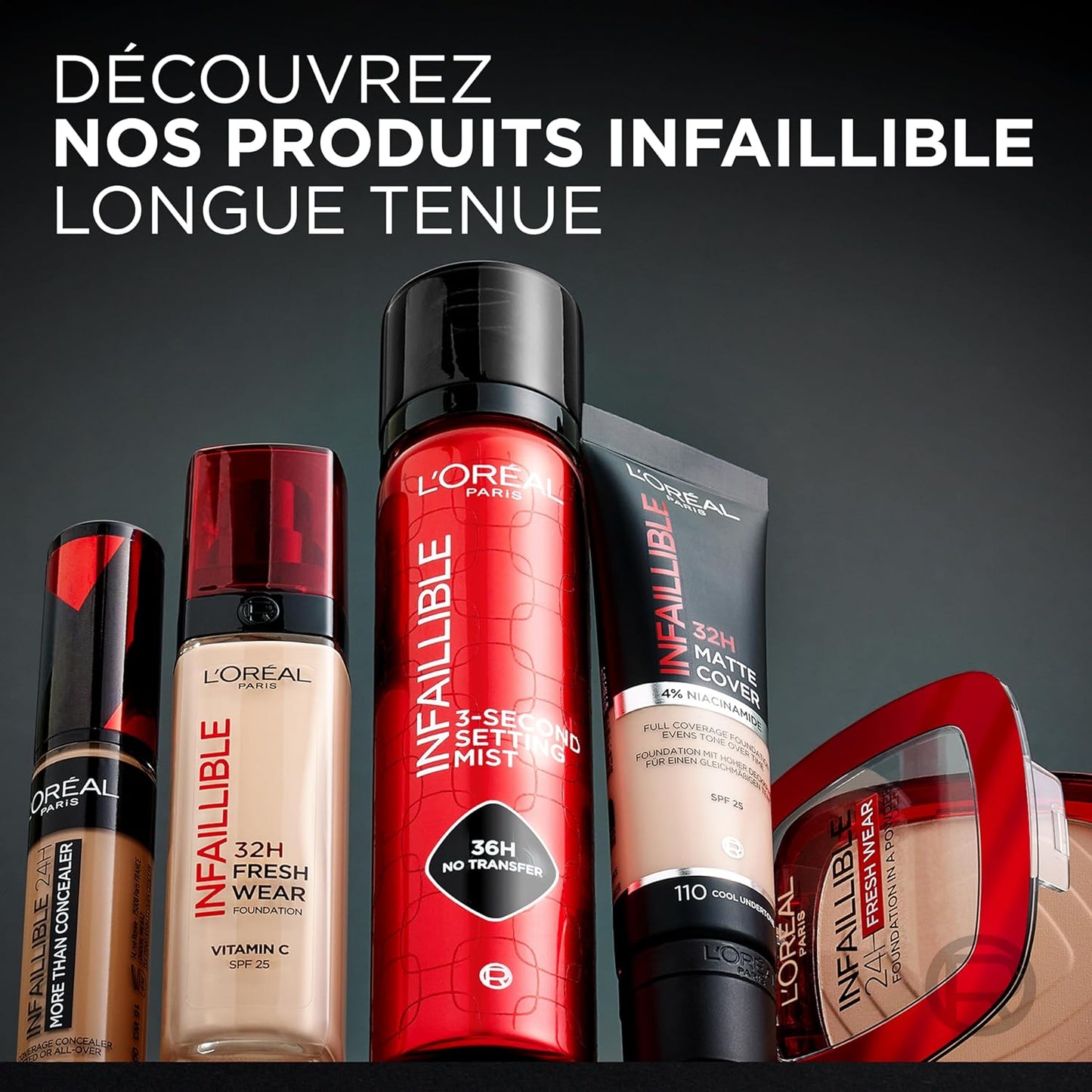 L'OREAL PARIS Foolproof Makeup Fixer Spray, 75 ml