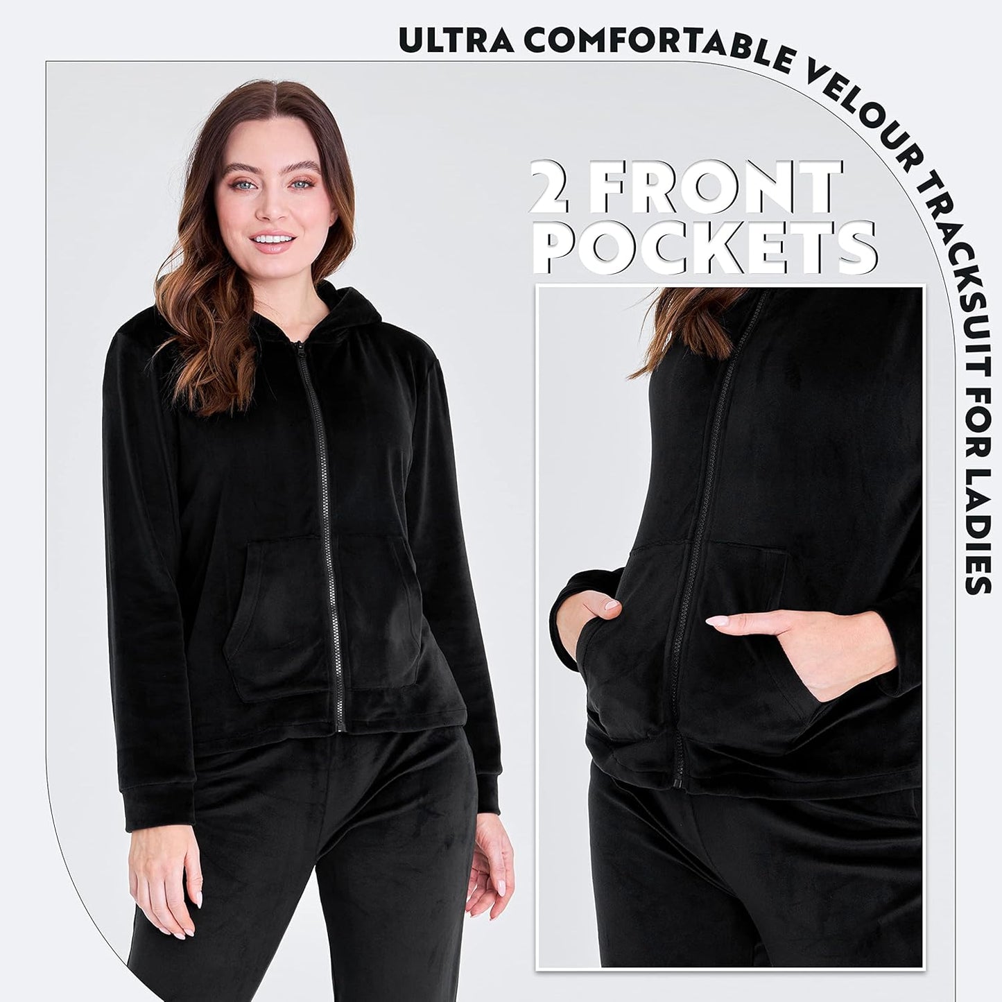 Mjukiskläder 2-delat set S-XXL välj färg