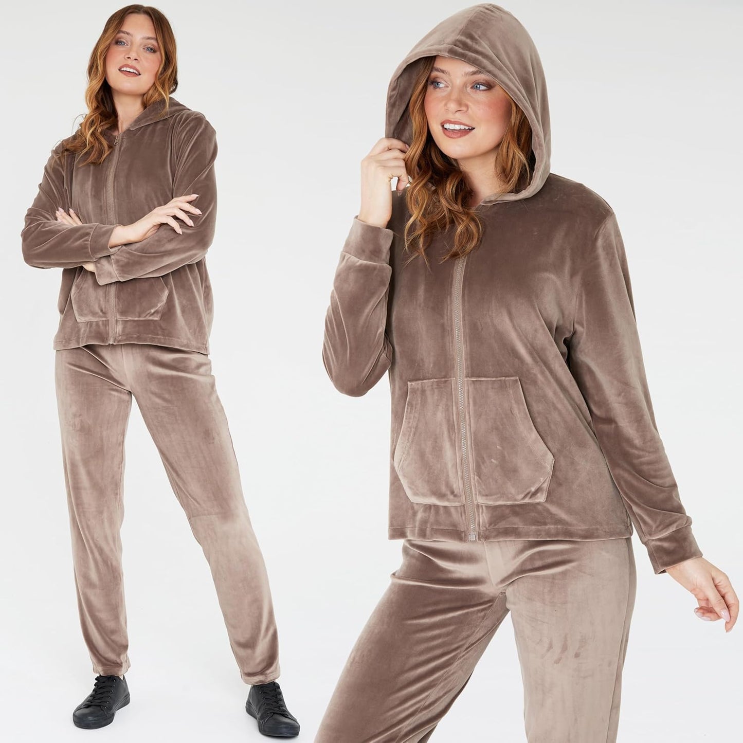Mjukiskläder 2-delat set S-XXL välj färg