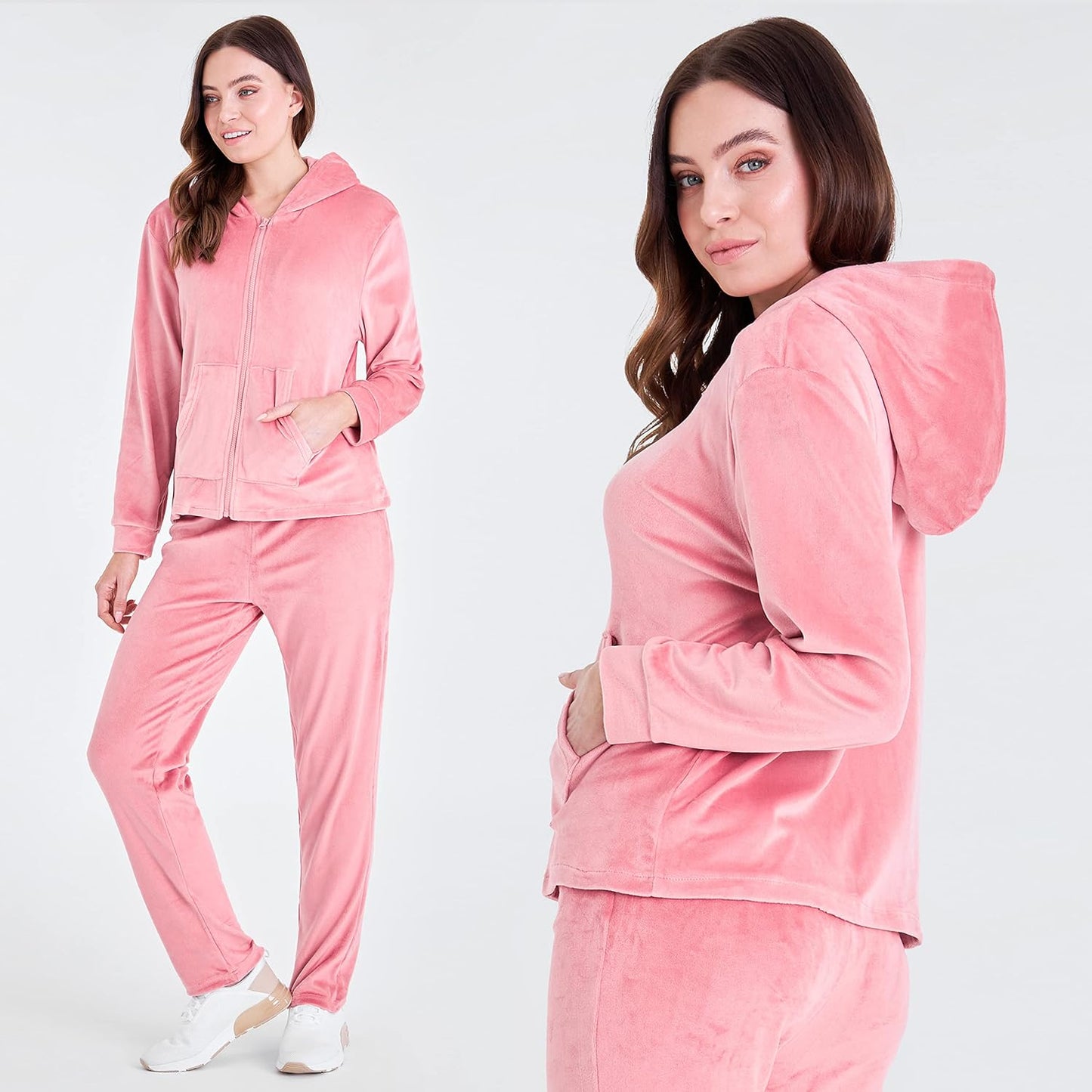 Mjukiskläder 2-delat set S-XXL välj färg