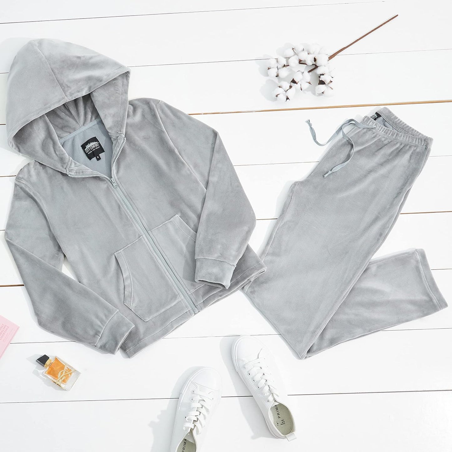 Mjukiskläder 2-delat set S-XXL välj färg