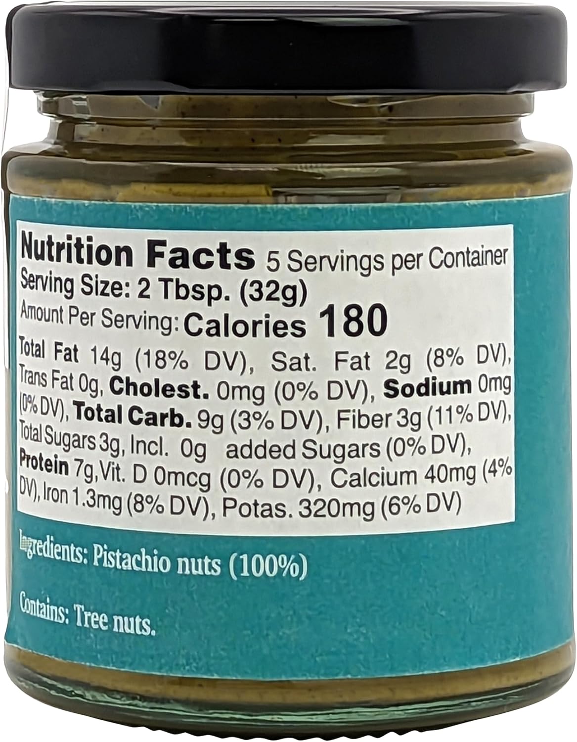 Nutural World - Krämig Pistaschsmör - Great Taste Award vinnare
