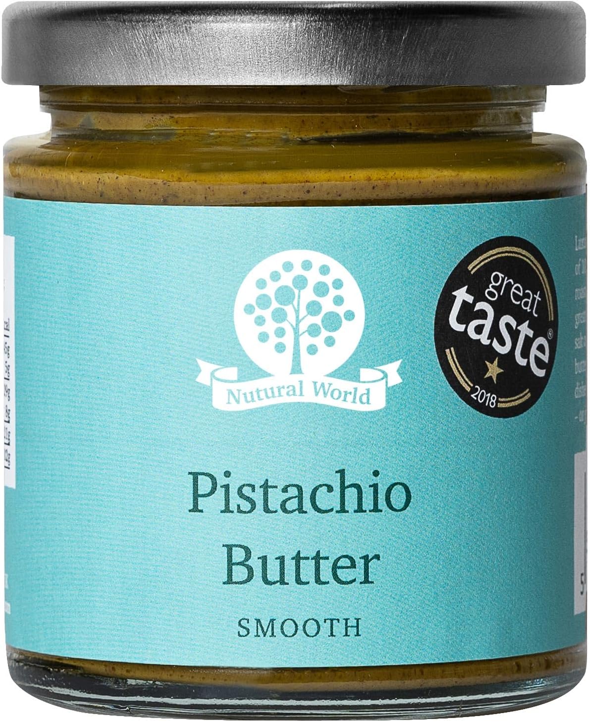 Nutural World - Krämig Pistaschsmör - Great Taste Award vinnare