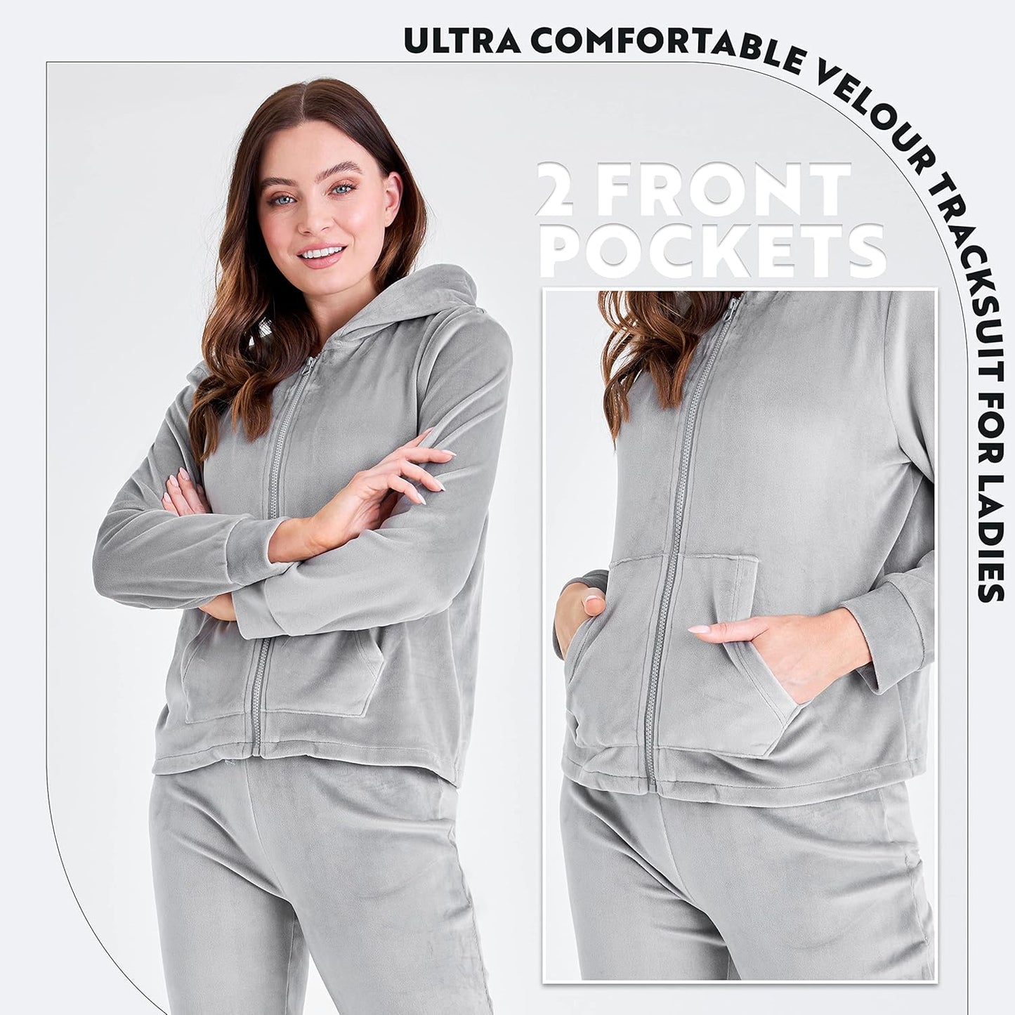 Mjukiskläder 2-delat set S-XXL välj färg