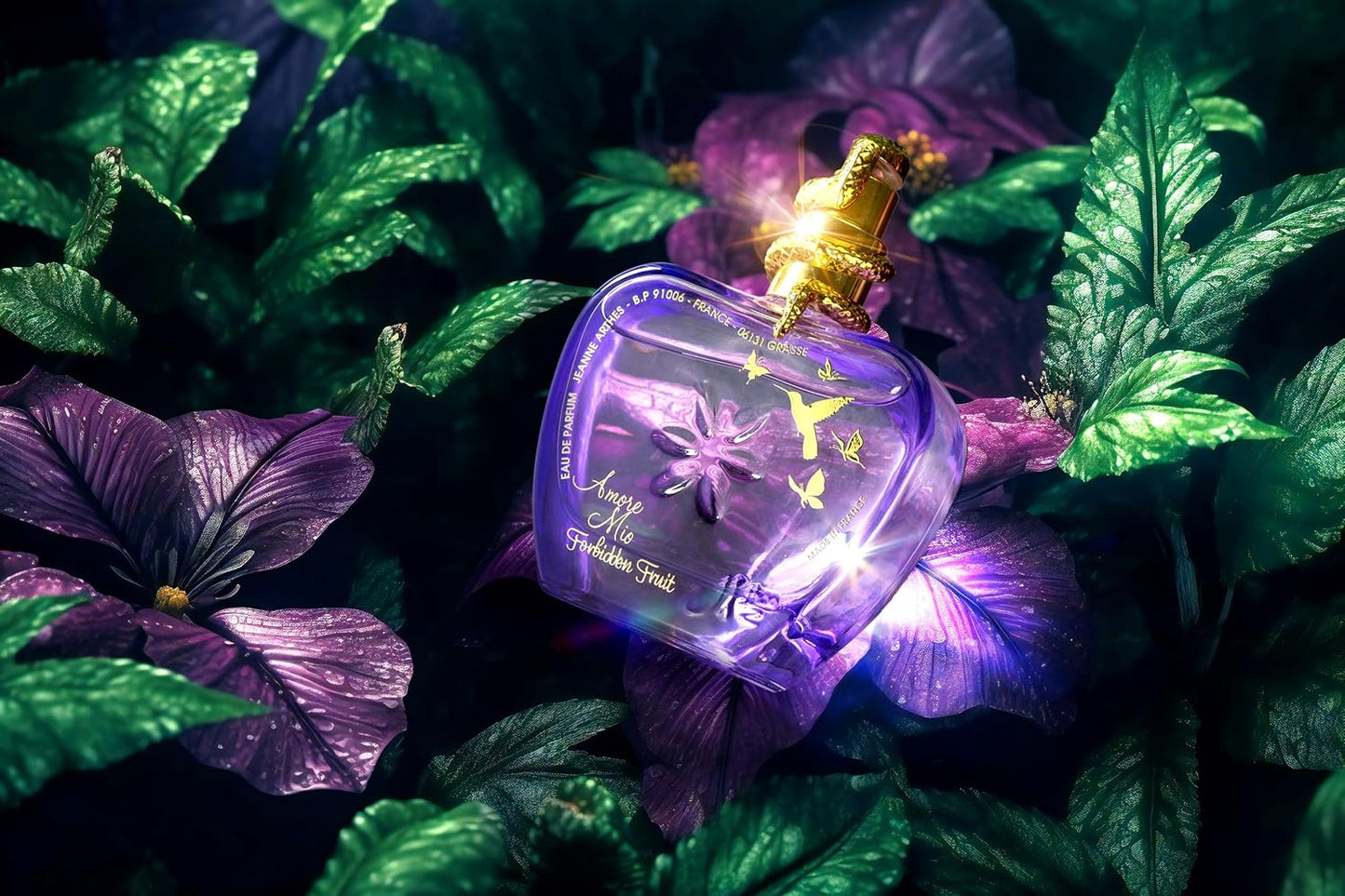 JEANNE ARTHES - Damparfym Amore mio Forbidden Fruit - Eau de Parfum - sprayflaska 100 ml - tillverkad i Frankrike med fet