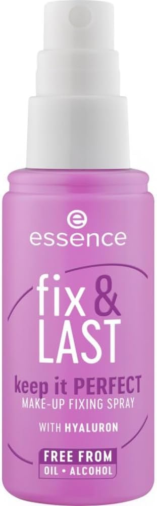 Essence Fix & Last Keep It Perfect Make-Up Fixing Spray, Fixing, Natural, Dewy, 50Ml