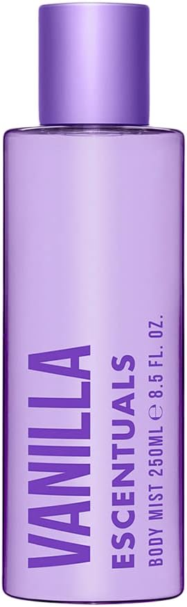 Escentuals Vanilla Body Mist Fragrance Spray för kvinnor, 250 ml