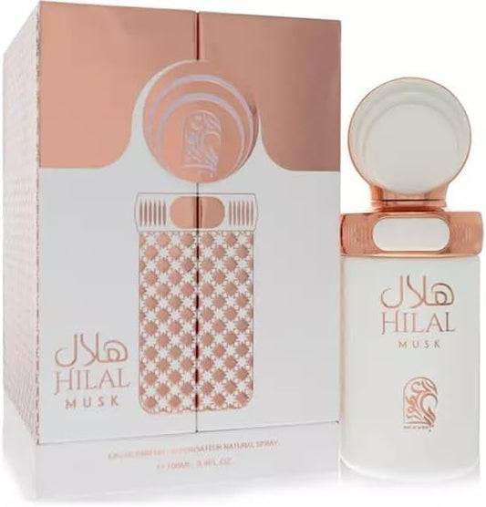 My Perfumes MPF Bab Al Atoor Oud Hilal Musk White For Women Eau De Parfum Spray 100 ml Made in UAE