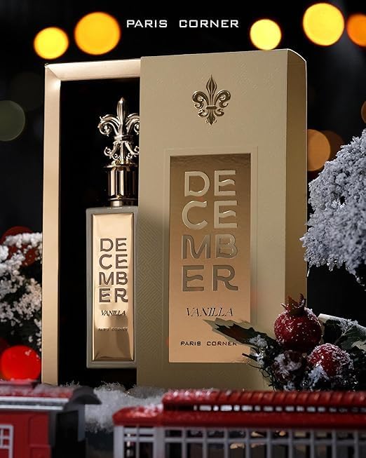 FÅTAL KVAR!December Vanilla - parfym 85 ml - Paris Corner - unisex med vanilj Gourmande - lyxig doft inspirerad av Dubai.