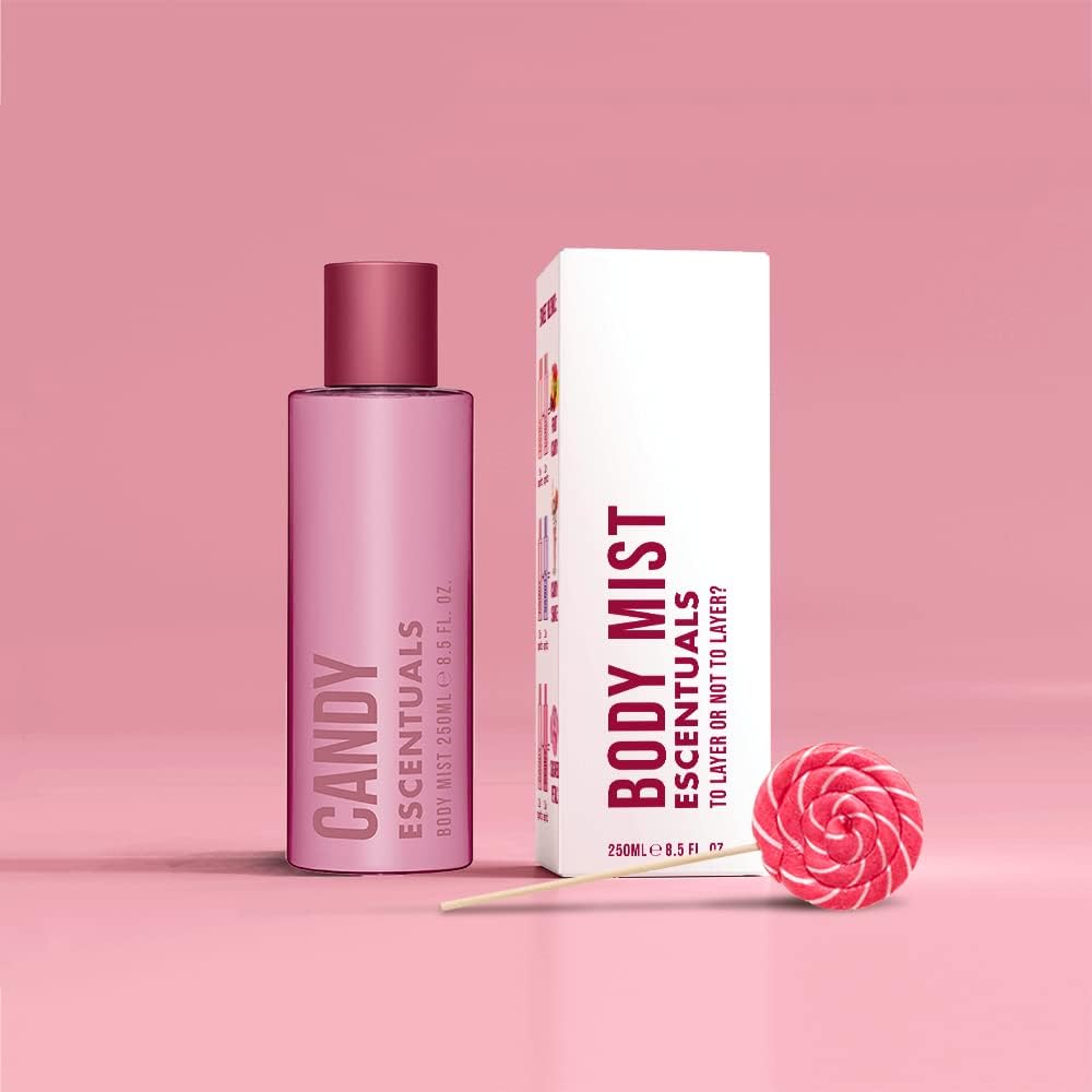 Escentuals Womens Candy Body Mist Fragrance Spray 250 ml