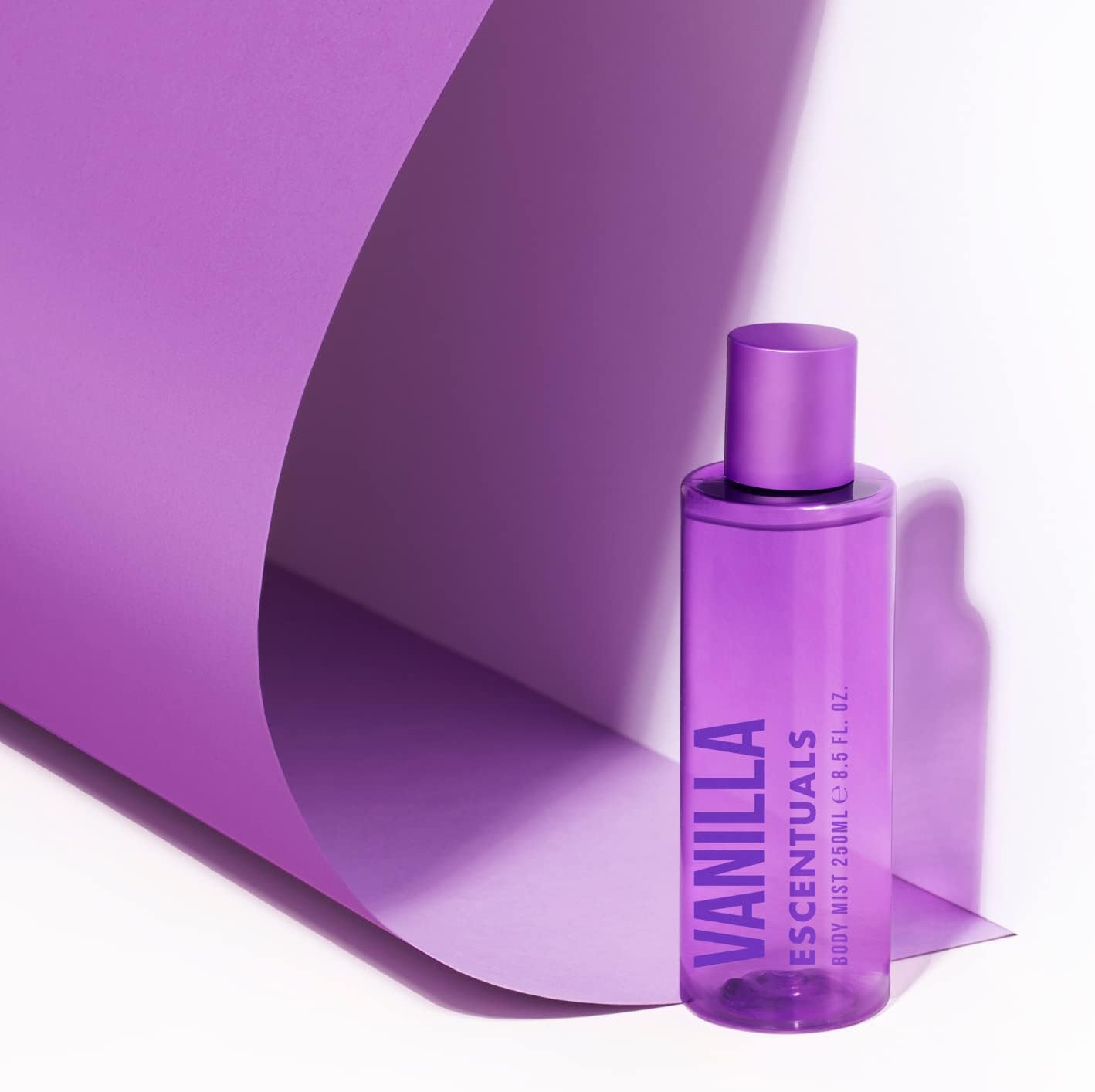Escentuals Vanilla Body Mist Fragrance Spray för kvinnor, 250 ml