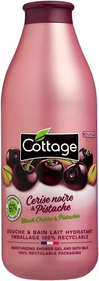Cottage Duschgel, 750 ml körsbär/pistasch