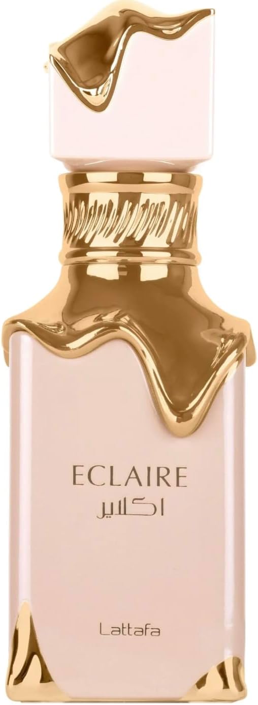 Eclaire parfym 100 ml, arabisk parfym för kvinnor, Eau da Parfum importerad från Dubai, inklusive påfyllningsbar 5 ml sprayflaska, blommig och söt doft (Eclaire)